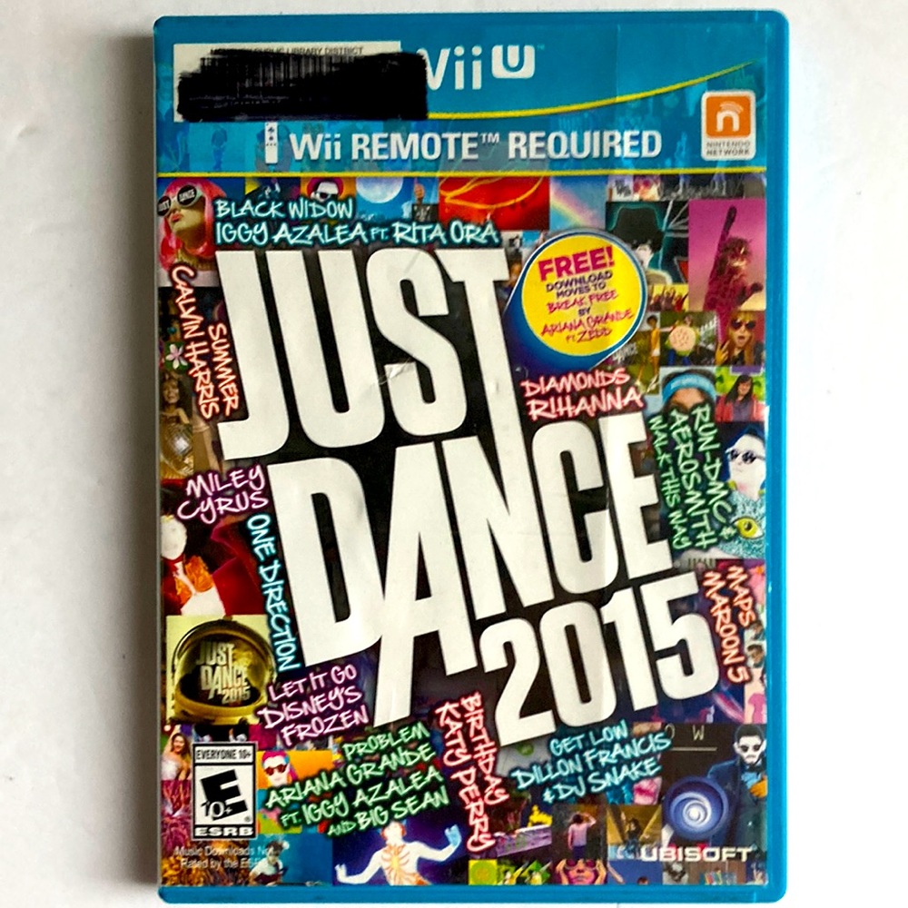 Just Dance 2015 Wii-U Ex Library Game